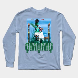 African Goddess : NNE OMUMU / OMU By Sirius us Ugo Art Long Sleeve T-Shirt